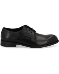 BOSS - Leather Loafers - Lyst