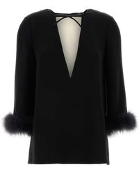 Valentino Garavani - Silk Blouse - Lyst