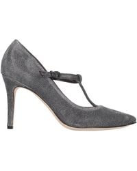 LA ROSE - Medium Lurex Pointed Pumps - Lyst