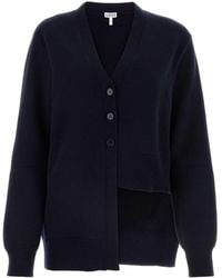 Loewe - Midnight Cashmere Cardigan - Lyst