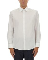 BOSS - Poplin Shirt - Lyst