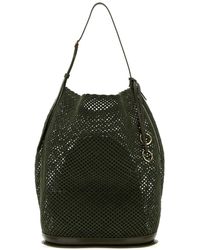Alaïa - Mesh Large Hip Bucket Handbag - Lyst