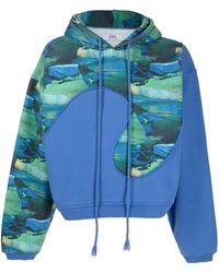 ERL - Fleece Hoodie - Lyst