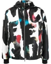 McQueen - Alexander MC Queen Wind Breaker Jacke - Lyst