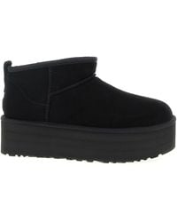 UGG - Classic Ultra Mini Platform' Ankle Boots - Lyst