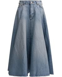 Balenciaga - "Godet" Long Skirt - Lyst