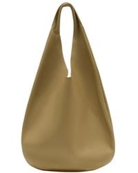 A.P.C. - Le Neige Shopper-Tasche Leder Beige - Lyst