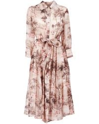 Shirtaporter - Abito Chemisier Gonna Ruota - Lyst