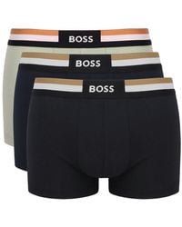 BOSS - 3 Pack Boxer Con Logo - Lyst