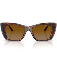 Michael Kors - Sonnenbrille Mk2270 U 40319 P Tokyo Gepäck Schildkröte/Braun Farbverlauf Damen Polarisiert - Lyst