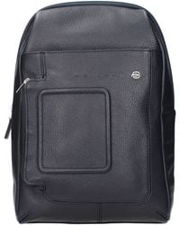 Piquadro - Leather Shoulder Bags - Lyst