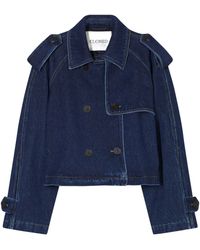 Closed - Cropped Trench - Lyst