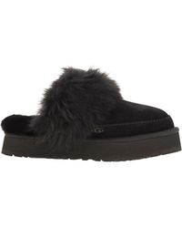 UGG - Disquette Chalet Slippers With Fur And Platform - Lyst