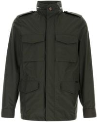 Moorer - Bottle Polyester Denver Jacket - Lyst