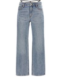 Alexander Wang - 'Prestyle Diamante Charm' Jeans - Lyst
