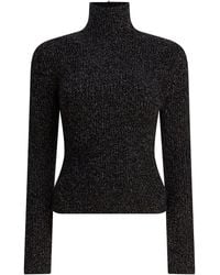 Max Mara - Wool And Cashmere Mouliné Turtleneck Sweater - Lyst