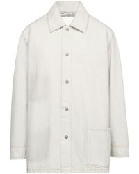 Maison Margiela - Denim Caban Jacket - Lyst