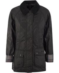 Barbour - Beadnell Wachse Jacke - Lyst