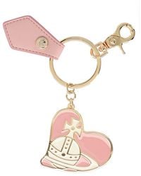 Vivienne Westwood - Keychain "Orb Heart" - Lyst