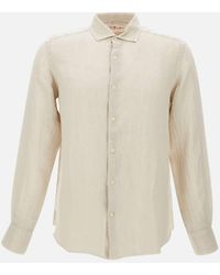 Mc2 Saint Barth - Pamplona Linen Shirt - Lyst