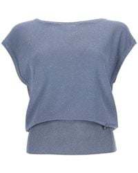 Herno - Sequined T-Shirt - Lyst