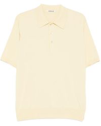AURALEE - Katoenen Poloshirt - Lyst