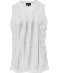 Emporio Armani - Cotton Tank Top - Lyst