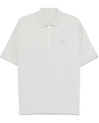 C.P. Company - Polo À Logo Brodé - Lyst