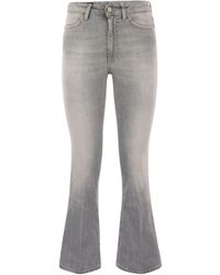 Dondup - Dy Super Skinny Bootcut Jeans In Stretch Denim - Lyst