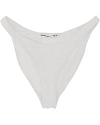 T By Alexander Wang - Bikini Briefs With Logo - Lyst