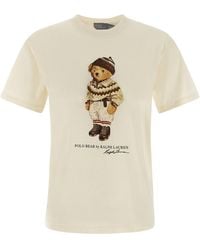 Polo Ralph Lauren - 'Polo Bear' T-shirt - Lyst