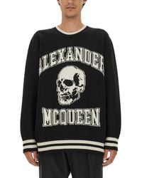 McQueen - Luxurious Wool & Cashmere Blend Sweater - Lyst