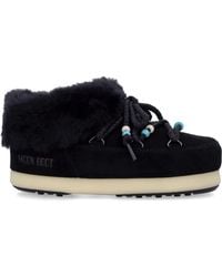 Moon Boot - Mondstiefel Mb Evx Mule Wildlederperlen - Lyst