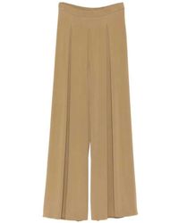 Max Mara - Pleated Bermuda Shorts - Lyst