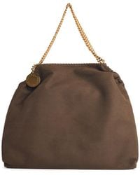 Stella McCartney - Stella Mc Cartney 'Tote Falabella' Vegan Lear Bag With Drawstring - Lyst
