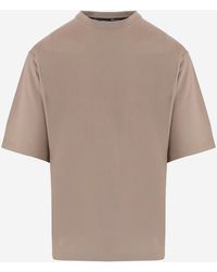 Jacquemus - Paper Jersey T Shirt With Logo - Lyst