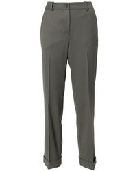P.A.R.O.S.H. - Op Maat Gemaakte Broek Van Scheerwolmix - Lyst