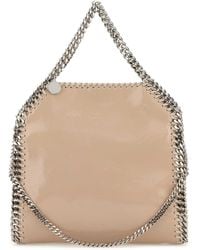 Stella McCartney - Powder Shaggy Deer Mini Falabella Handbag - Lyst