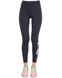 Stella McCartney - Leggings With Scuba Logo - Lyst
