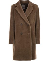 Max Mara - Roseto Alpaca And Wool Midi Coat - Lyst