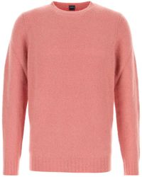 Fedeli - Stretch Wool Blend Sweater - Lyst
