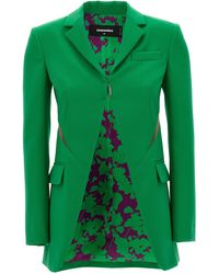 DSquared² - Blazer Met Uitgesneden Detail - Lyst