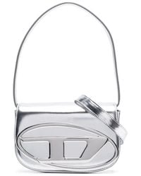 DIESEL - Mirrored Leather 1Dr Iconic Shoulder Bag - Lyst