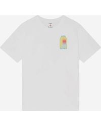 CASABLANCA - Cotton T Shirt With Logo - Lyst