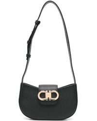 Ferragamo - Leather Shoulder Bag - Lyst