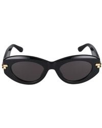 Bottega Veneta - Sonnenbrille Bv1322 S 001 schwarzes schwarzes grau /21 /140 - Lyst