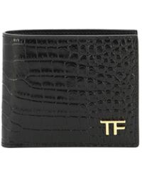 Tom Ford - Wallet con logo - Lyst
