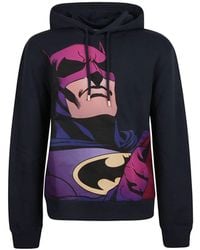 Lanvin - Printed Hooded Sweatshirt - Lyst