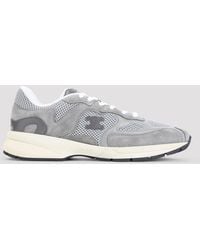 Celine - Ecru Low Lace Up Sneakers - Lyst