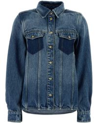 Ganni - Regular Solid Shirt - Lyst